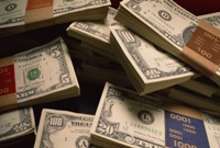 Stacks of money, illustrating how our society values people. But how does God value us?